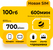 Тариф Москва на связи mini от Билайн
